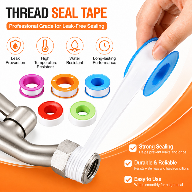 Plumbing Tape Ptfe - 5pcs 와이드 엑스트라 롱 PTFE 씰링