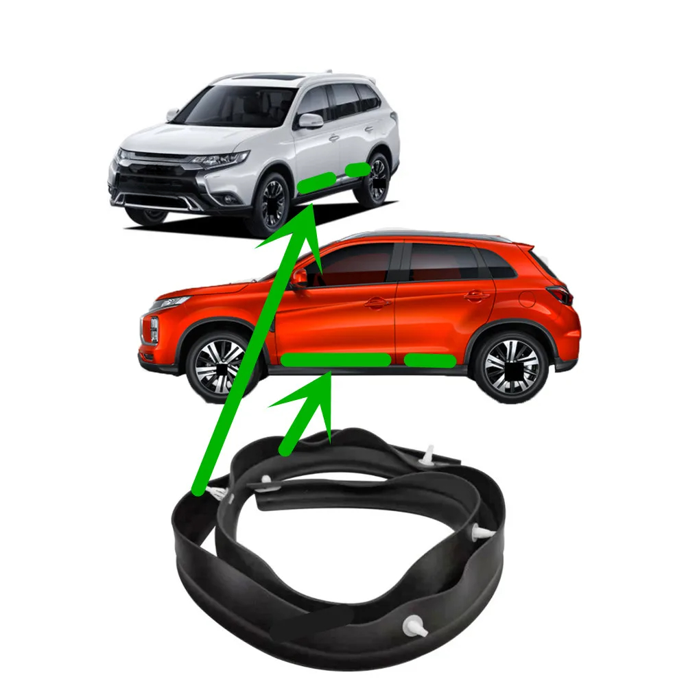 Door Weather Strip - 문짝 도장 고무, Outlander 2013-2019 5725A289