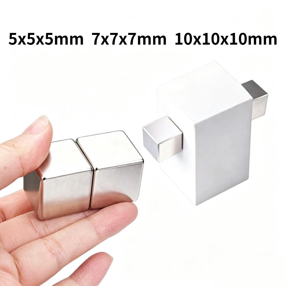 Home Improvement Outlet Stores - 5x5x5/7x7x7/10x10x10mm 정사각형 자석 블록 (사진 벽걸이,