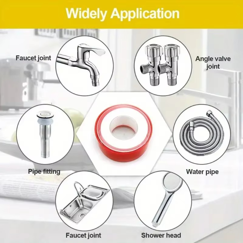 레드 쉘 원료 테이프 PTFE 방수 테이프 배관 및 난 - Plumbing Tape Ptfe 리뷰 및 가격