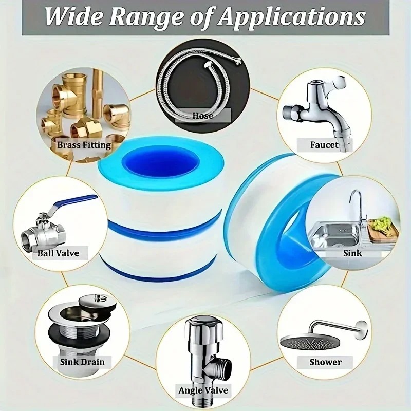 5/10/20/30PCS 씰 테이프 PTFE 스레드 씰 - Plumbing Tape Ptfe 리뷰 및 가격