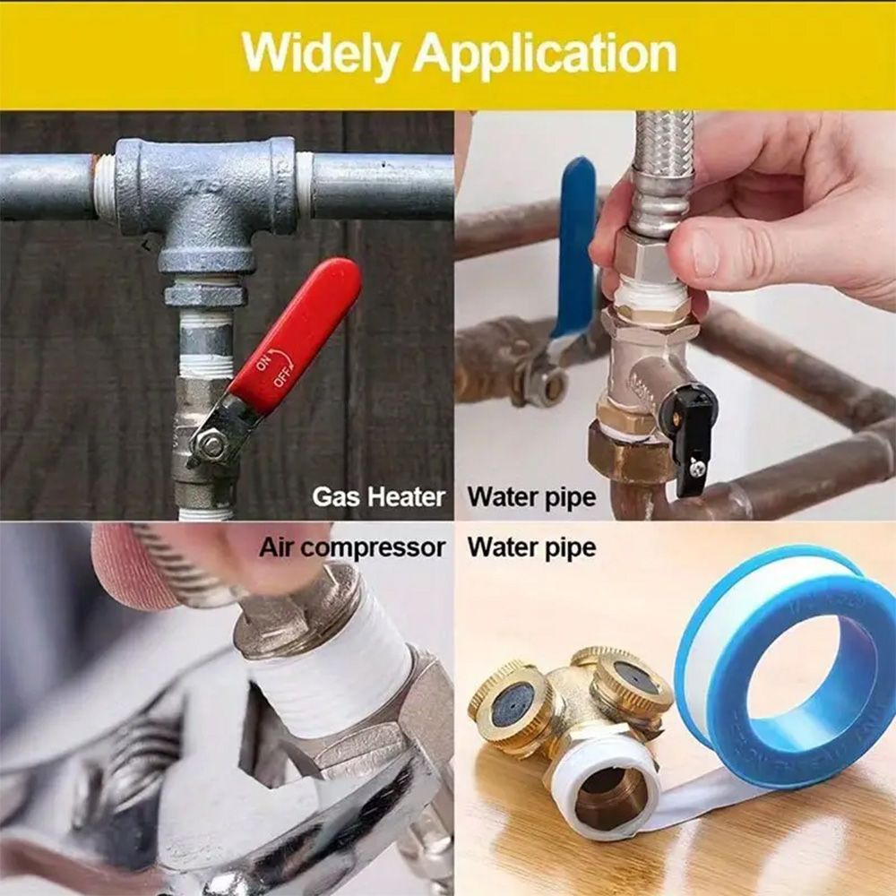 5 롤/팩 PTFE 배관 스레드 씰 테이프 오일 프리  - Plumbing Tape Ptfe 리뷰 및 가격