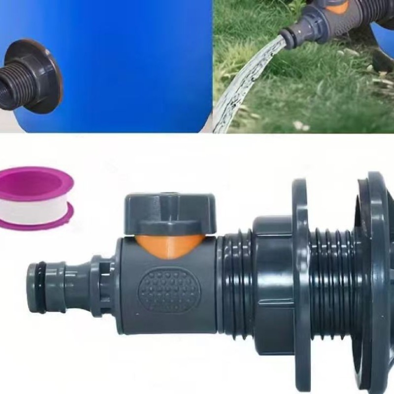 3/4인치 PVC 물탱크 직선 밸브 니플 퀵 스톱 커넥 - Plumbing Tape Ptfe 리뷰 및 가격