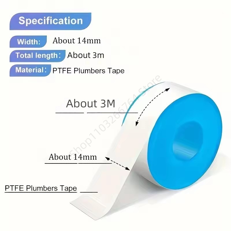 1/5/10Pcs PTFE 워터 파이프 테이프 오일 프 - Plumbing Tape Ptfe 리뷰 및 가격
