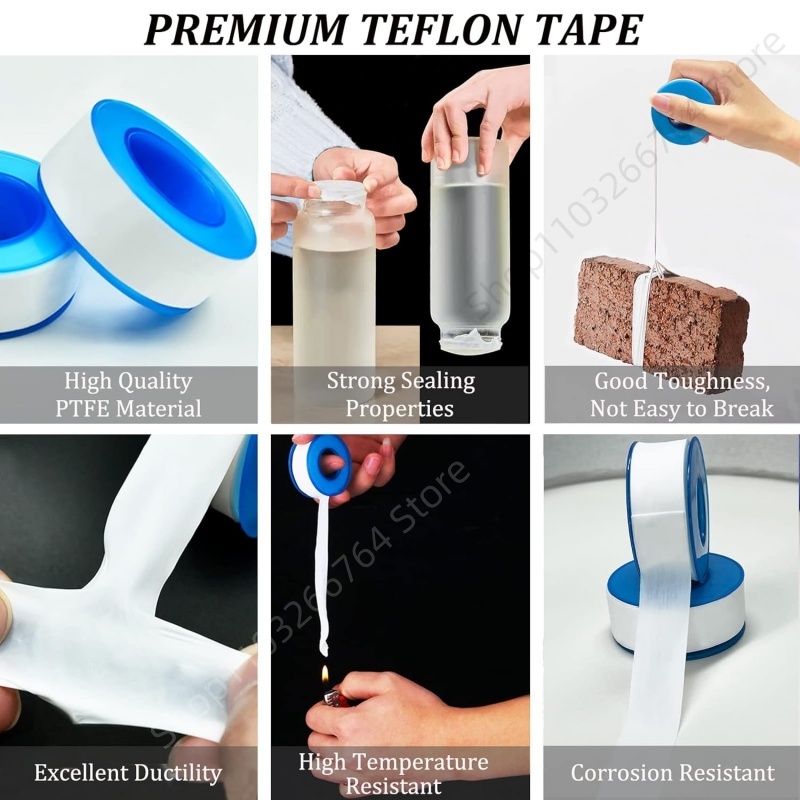 1/5/10Pcs PTFE 워터 파이프 테이프 오일 프 - Plumbing Tape Ptfe 리뷰 및 가격