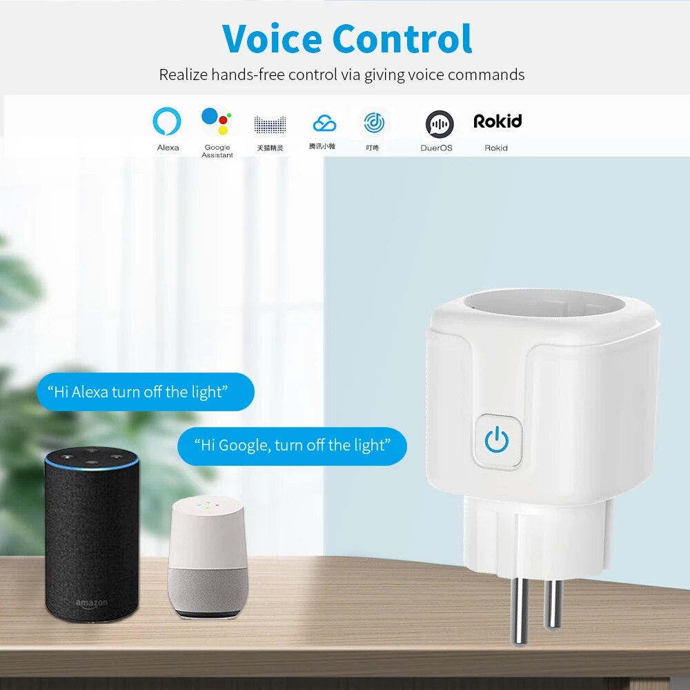 스마트 EU 소켓 WiFi 20A EU 플러그 콘센트  - Home Improvement Outlet 리뷰 및 가격