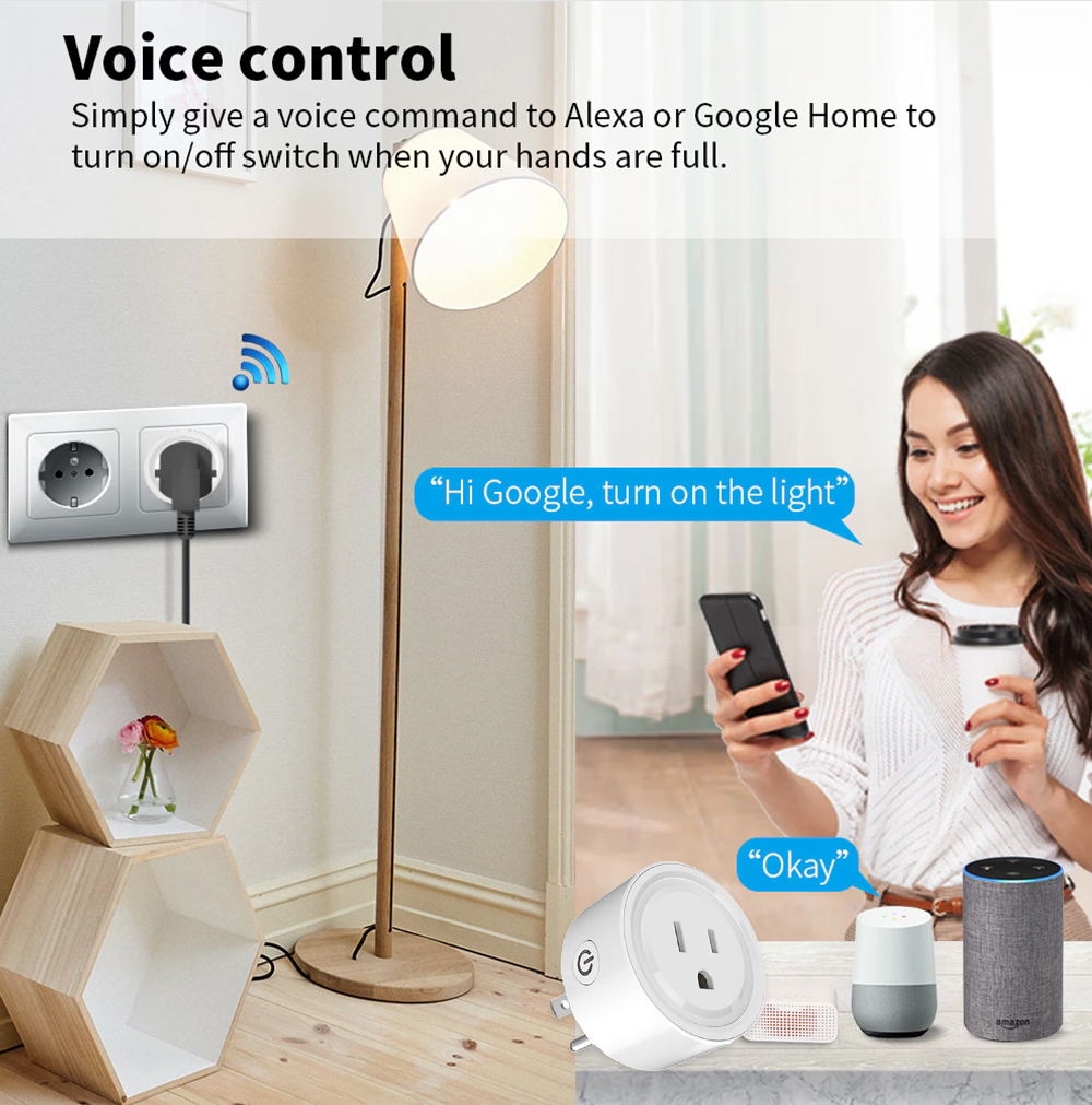 투야 와이파이 또는 지그비 스마트 소켓 미국 플러그 1 - Home Improvement Outlet 리뷰 및 가격