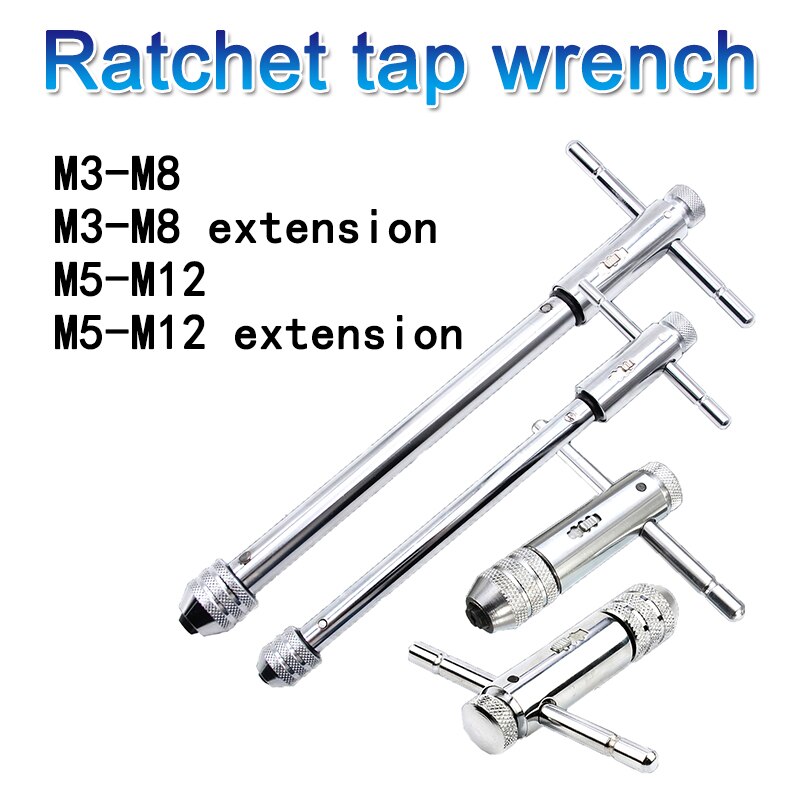 조정 가능한 래칫 핸드 탭 렌치 M3-M8 M5-M12 - Home Improvement Stores 리뷰 및 가격