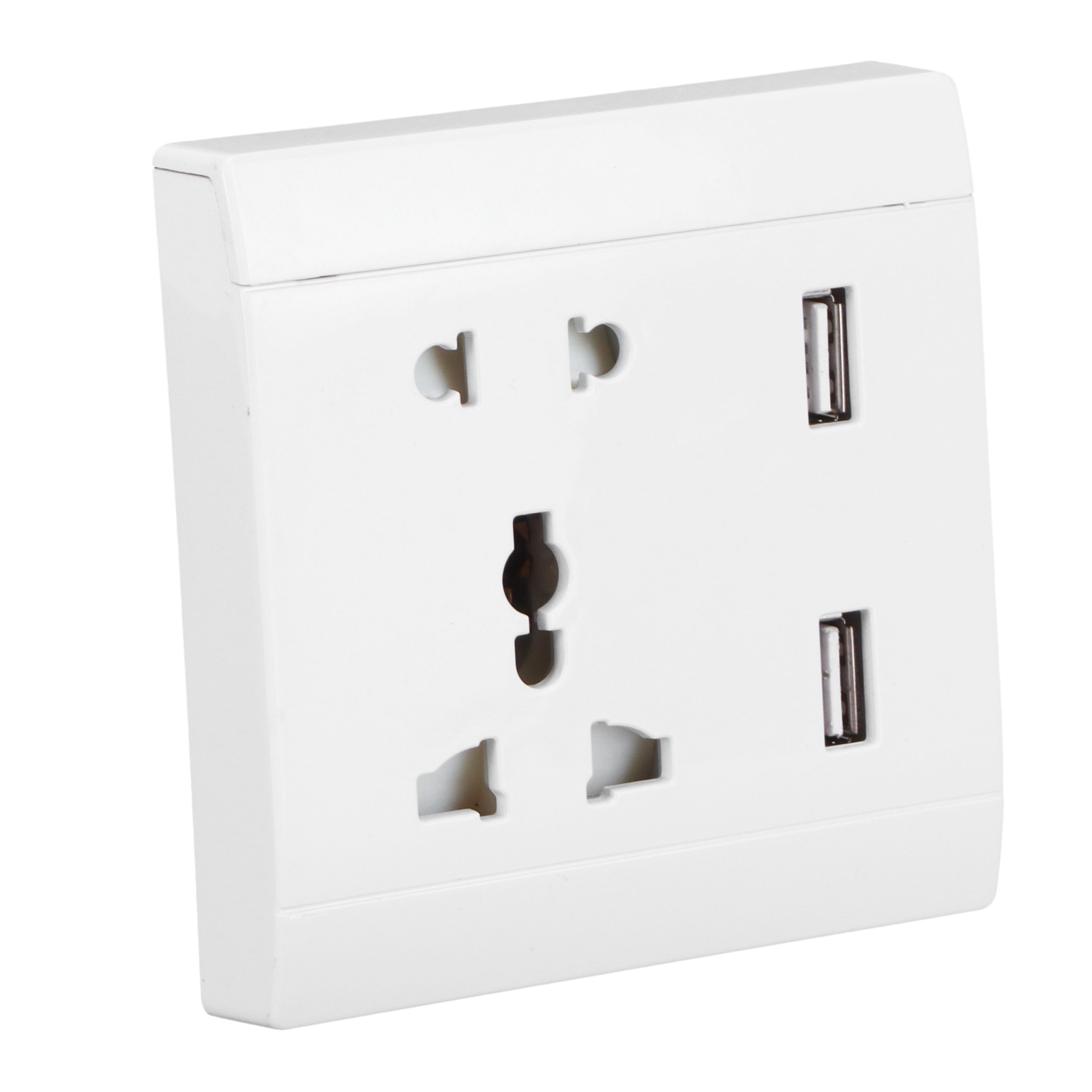 13A 다기능 벽면 전원 콘센트 소켓(USB 포트 2개 - Home Improvement Outlet 리뷰 및 가격